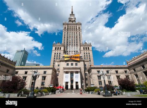 Palace of Culture and Science, Warsaw Stock Photo - Alamy