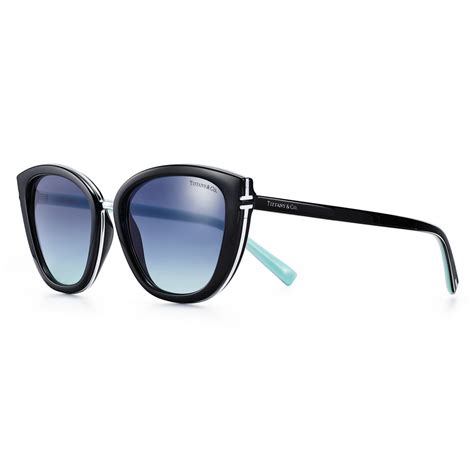 Tiffany & Co. - Square Sunglasses - Black Blue - Tiffany T Collection - Tiffany & Co. Eyewear ...