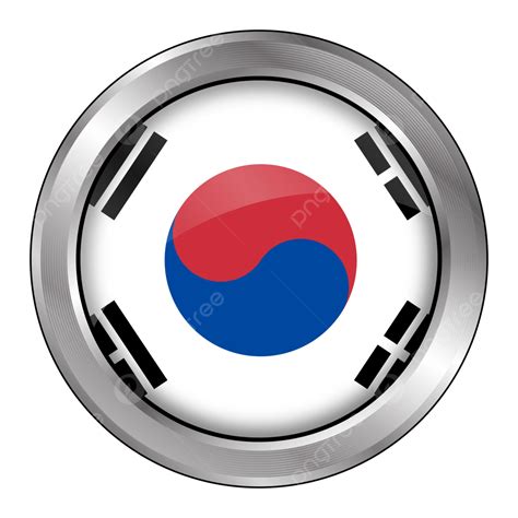 Badge South Korea National Football Team Vector, Football, Flag, South ...