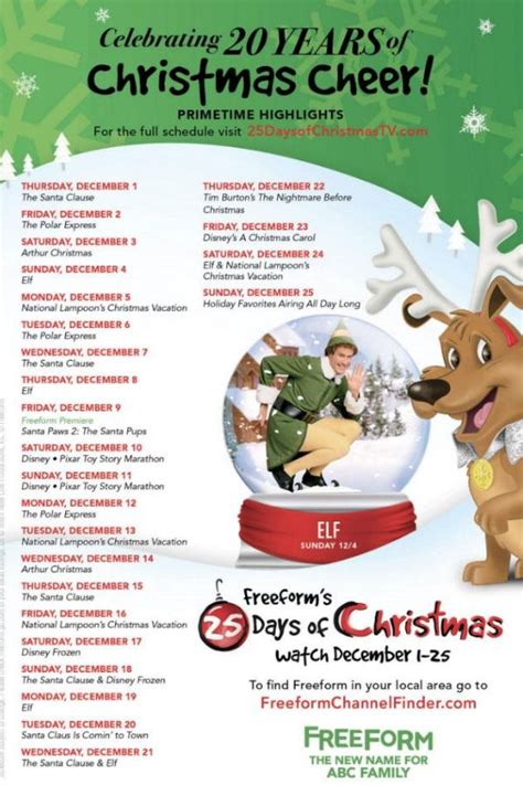 ABC Family 25 Days of Christmas Schedule – The Wolfpack