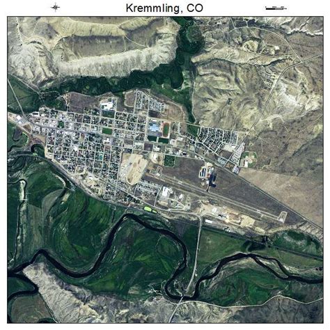 Aerial Photography Map of Kremmling, CO Colorado