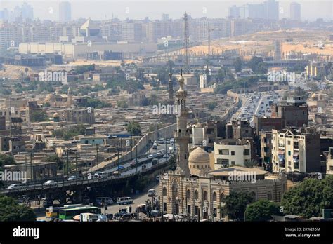 Cairo. 16th Sep, 2023. This photo taken on Sept. 16, 2023 shows a view ...