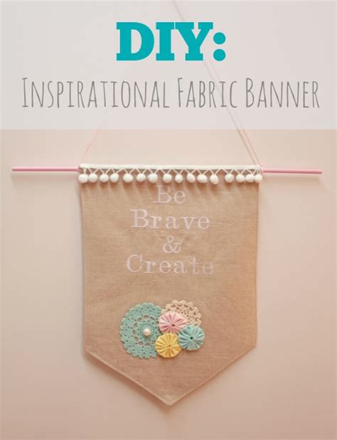 DIY: create an Inspirational Fabric Banner - Handmade KidsHandmade Kids