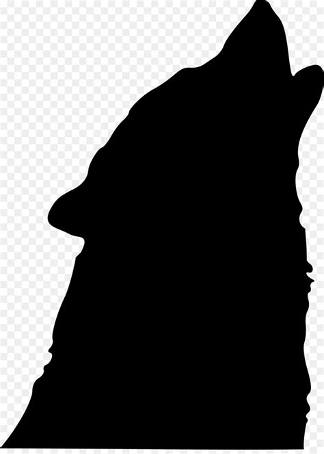 Free Howling Dog Silhouette, Download Free Howling Dog Silhouette png ...