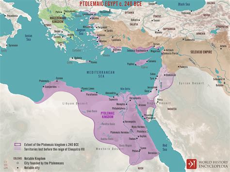 Egipto ptolemaico – Recortes de Oriente Medio