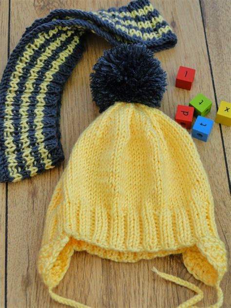 Knit Hat With Ear Flaps Free Patterns - Knitting Patterns