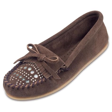 Women's Minnetonka Moccasin® Studded Mocs - 186441, Casual Shoes at ...