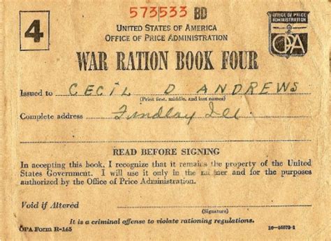 Ration Books | The National WWII Museum | New Orleans