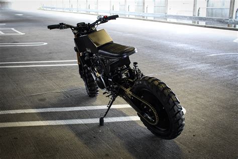 The Droog Moto Custom Kawasaki Ninja 250 R Scrambler x Street Fighter