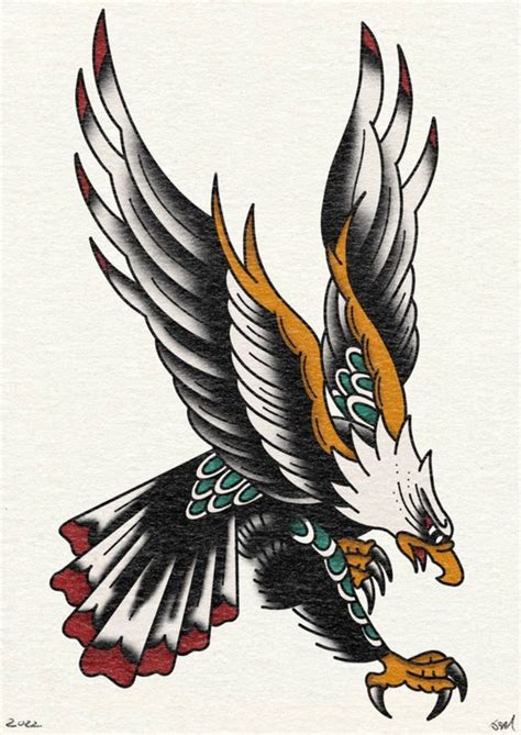 Update more than 77 traditional american eagle tattoos - in.coedo.com.vn