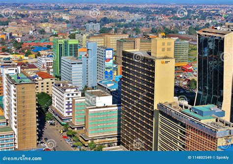 Nairobi Skyline View of the City Editorial Stock Image - Image of tall, kicc: 114802549