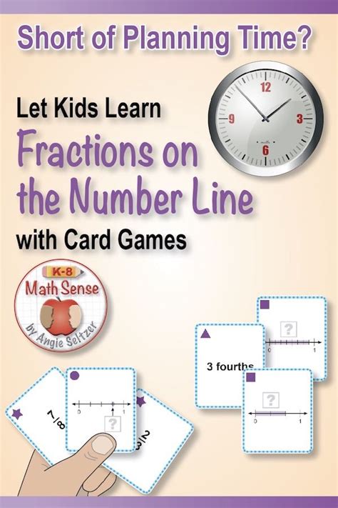 FRACTION GAMES. Number Line models help kids understand fractions as lengths or locations ...