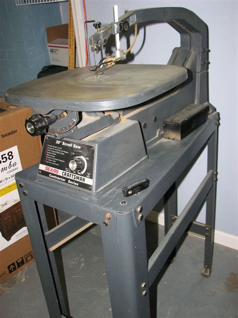 Craftsman 20" model 113.236400 scroll saw - Scroll Sawing - The Patriot ...