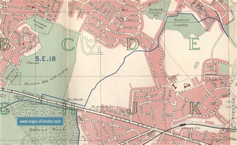 Map of Eltham, London