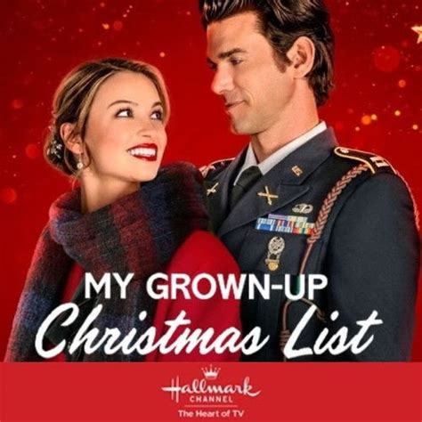 MY GROWN-UP CHRISTMAS LIST DVD HALLMARK MOVIE 2022