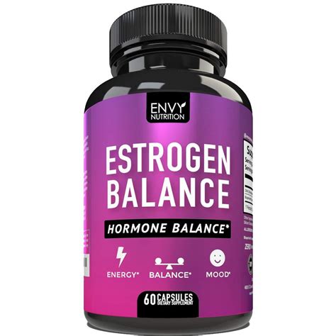 Envy Nutrition Estrogen Balance - Hormone Balance for Women with DIM Plus BioPerine - 60 ...