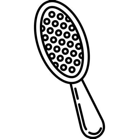 Hairbrush Icon Vector 583766 Vector Art at Vecteezy