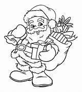 Premium Vector  Christmas santa coloring Page sketch template