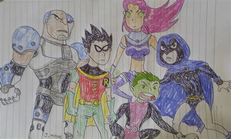 Happy 20th Teen Titans anniversary by Javon2000 on DeviantArt