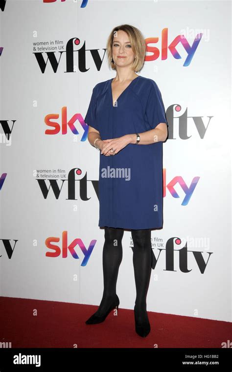 Laura Kuenssberg attending the 2016 Women in Film & TV Awards, supported by Sky, held at the ...