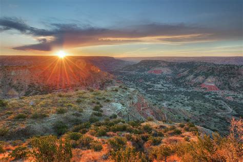 Sunrise at Palo Duro Canyon, Texas 4 Photograph by Rob Greebon - Fine ...