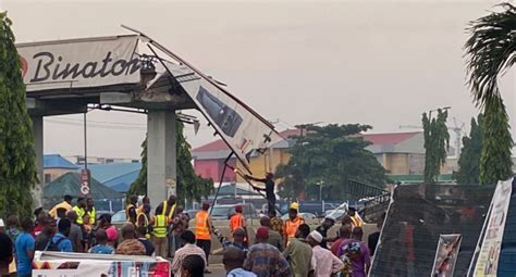 Pedestrian Bridge Collapses In Lagos, Injures Two — ABN TV