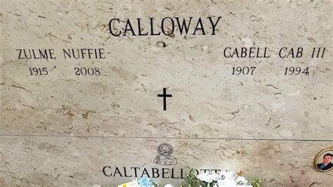 Grave of Cab Calloway - YouTube