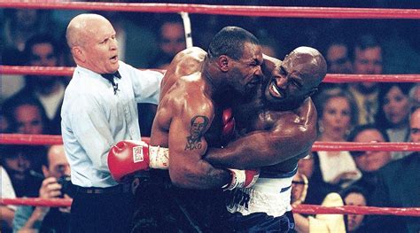 Evander Holyfield Reveals He Wanted To Bite Mike Tyson On The Cheek ...