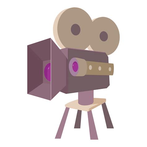 Camera icon, cartoon style 14864563 Vector Art at Vecteezy