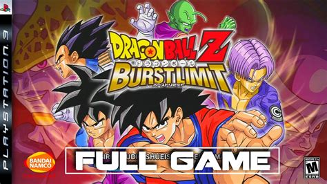 Dragon Ball Z Burst Limit- Full PS3 Gameplay Walkthrough | FULL GAME ...