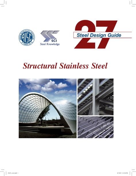 Aisc Design Guide 27 Structural Stainless Steel Pdf - Design Talk