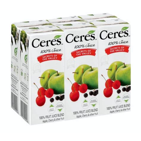 CERES F-JUICE (APPLE) X6X200ML - CandyKidz Megastore