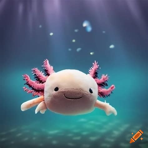 Cute Axolotl Wallpaper - EnWallpaper