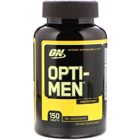 Optimum Nutrition Opti-Men Multivitamin 150 tabs – TotalSuplements