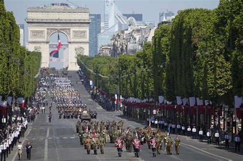 Bastille Day celebrations in France begin with parade : NPR