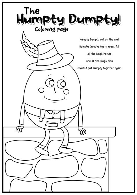 Humpty Dumpty Printable - Printable Templates