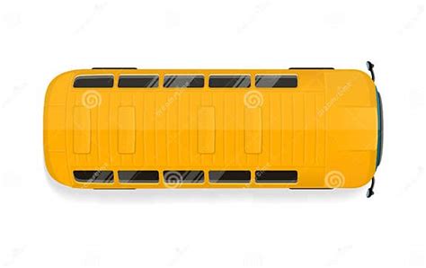 Bus Top View Flat Vector Illustration Stock Vector - Illustration of street, cargo: 106627363