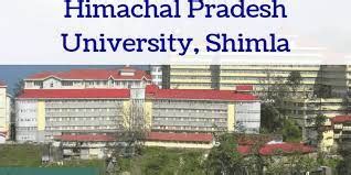 Himachal Pradesh University [HPU], Shimla: Courses, Fees, Placements