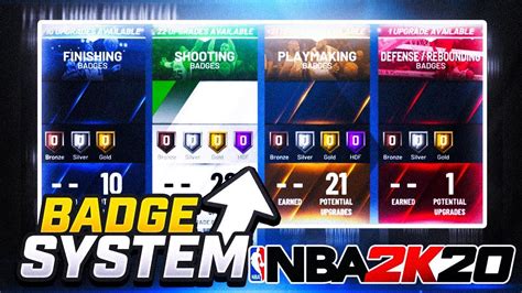 EVERY NEW BADGE IN NBA 2K20! THE MOST OVERPOWERED BADGES TO USE IN 2K20! - YouTube