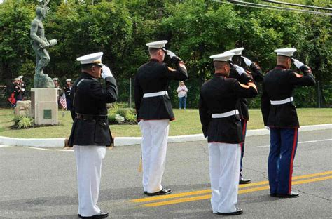 Ceremony after 2014 Basilone Parade