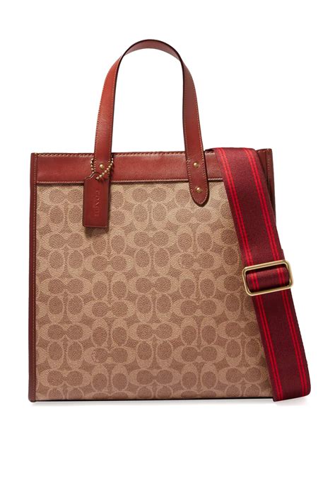 Buy Coach Signature Canvas Field Tote Bag for Womens | Bloomingdale's UAE