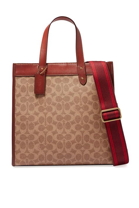 Buy Coach Signature Canvas Field Tote Bag for Womens | Bloomingdale's UAE