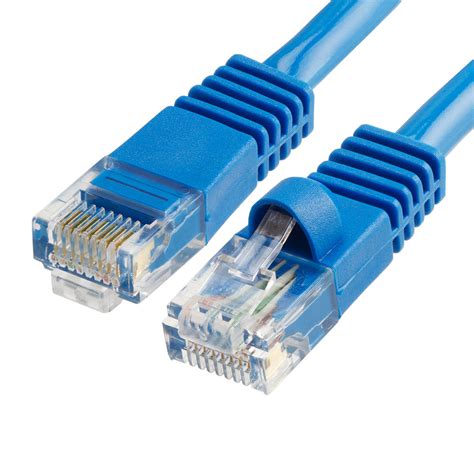 Blue RJ45 Cat5e Ethernet LAN Network Cable – 3 feet