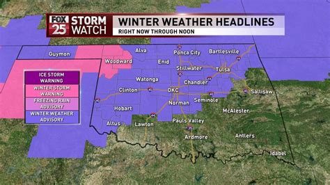 Winter Weather Advisory for Oklahoma City | KOKH