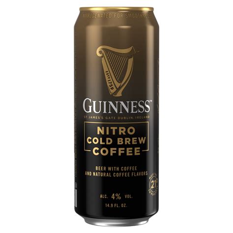 Guinness Brews Up New Nitro Cold Brew Coffee Beer - Maxim