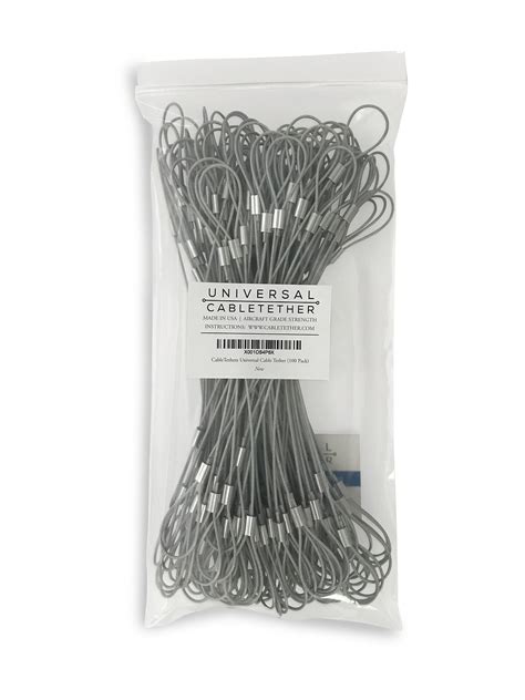 CableTether.com Universal Cable Tether (100 Pack)