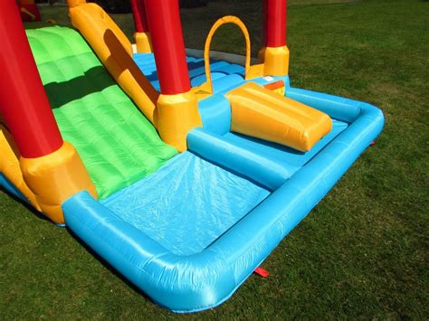 BeBop Fortress Bouncy Castle and Water Slide Combo - Bebop uk