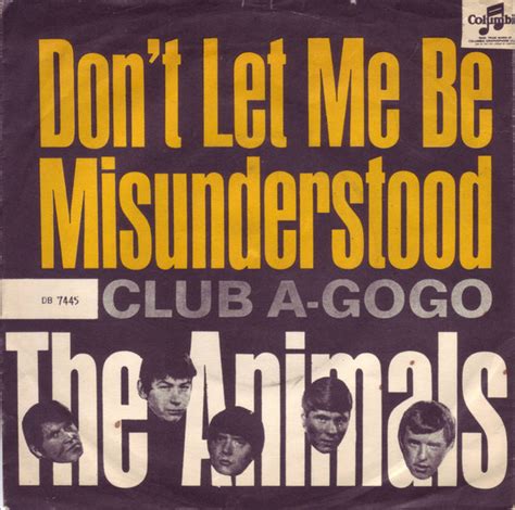 The Animals – Don't Let Me Be Misunderstood (1965, Vinyl) - Discogs