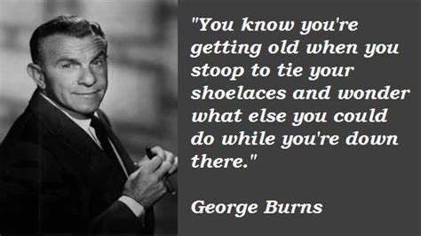 George Burns Funny Quotes - ShortQuotes.cc