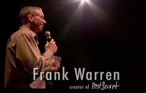 frank warren postsecret: 10 тыс изображений найдено в Яндекс.Картинках